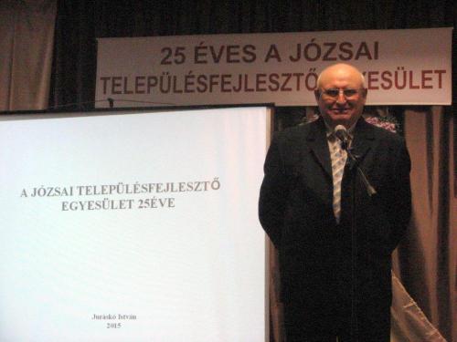 A JÓZSAI TELEPÜLÉSFEJLESZTŐ EGYESÜLET 25 ÉVES JUBILEUMI BÁLJA