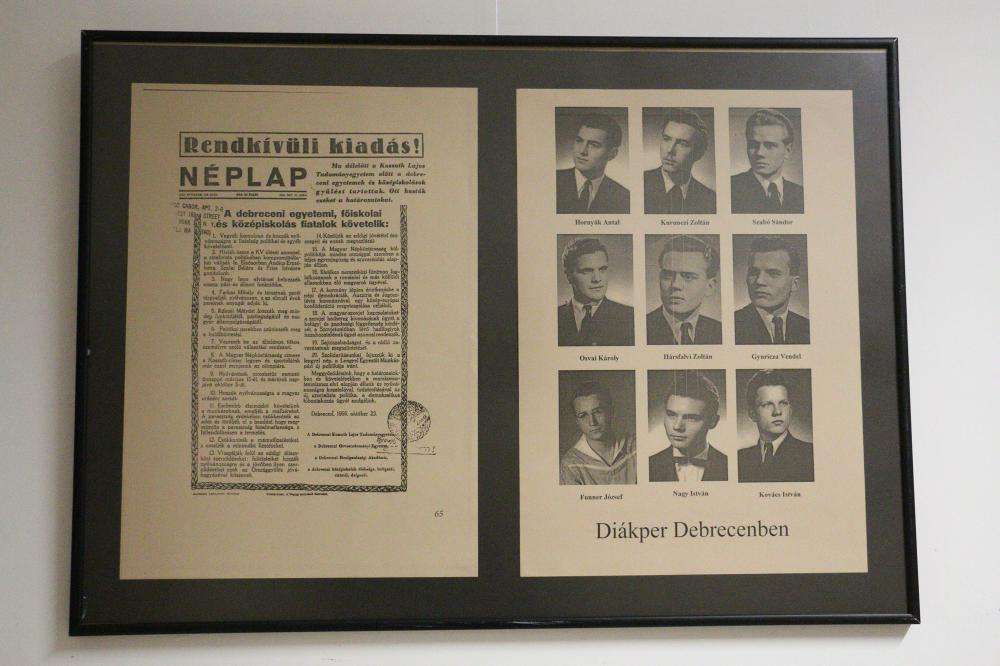 1956 DEBRECEN - DOKUMENTUMKIÁLLÍTÁS